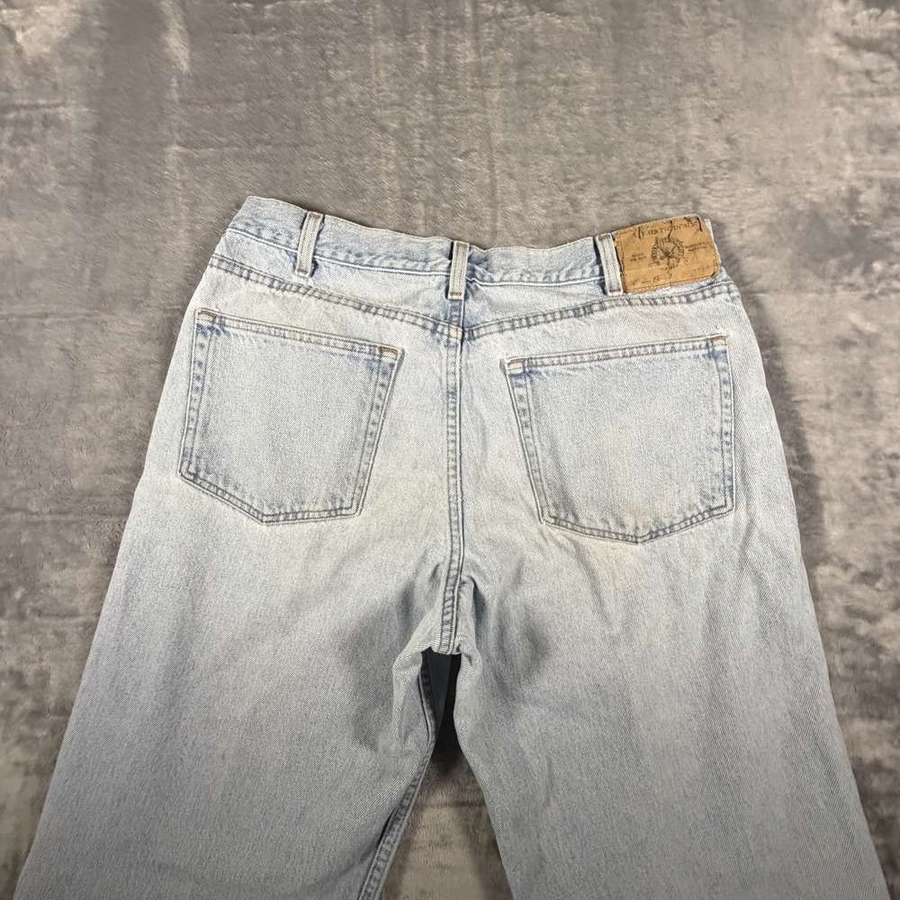 Vintage Eddie Bauer Jeans Men's 36x34 Fits 34x33 Relaxed Baggy Skate Grunge 90s - Picture 12 of 16